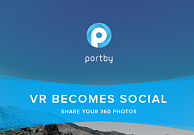 Социальная сеть PortBy предлагает пользователям делиться с друзьями сферическим видео